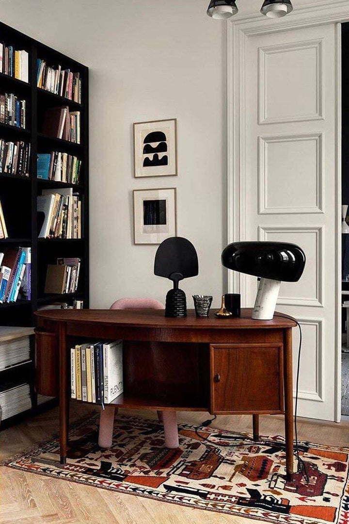 Designer Bordlampe i Marmor