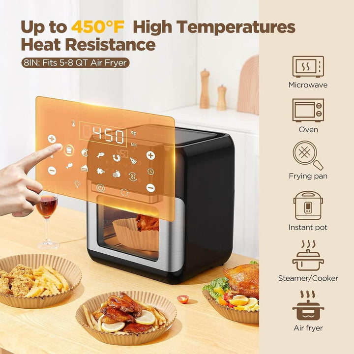 Engangs Airfryer Papirforme, Non-stick