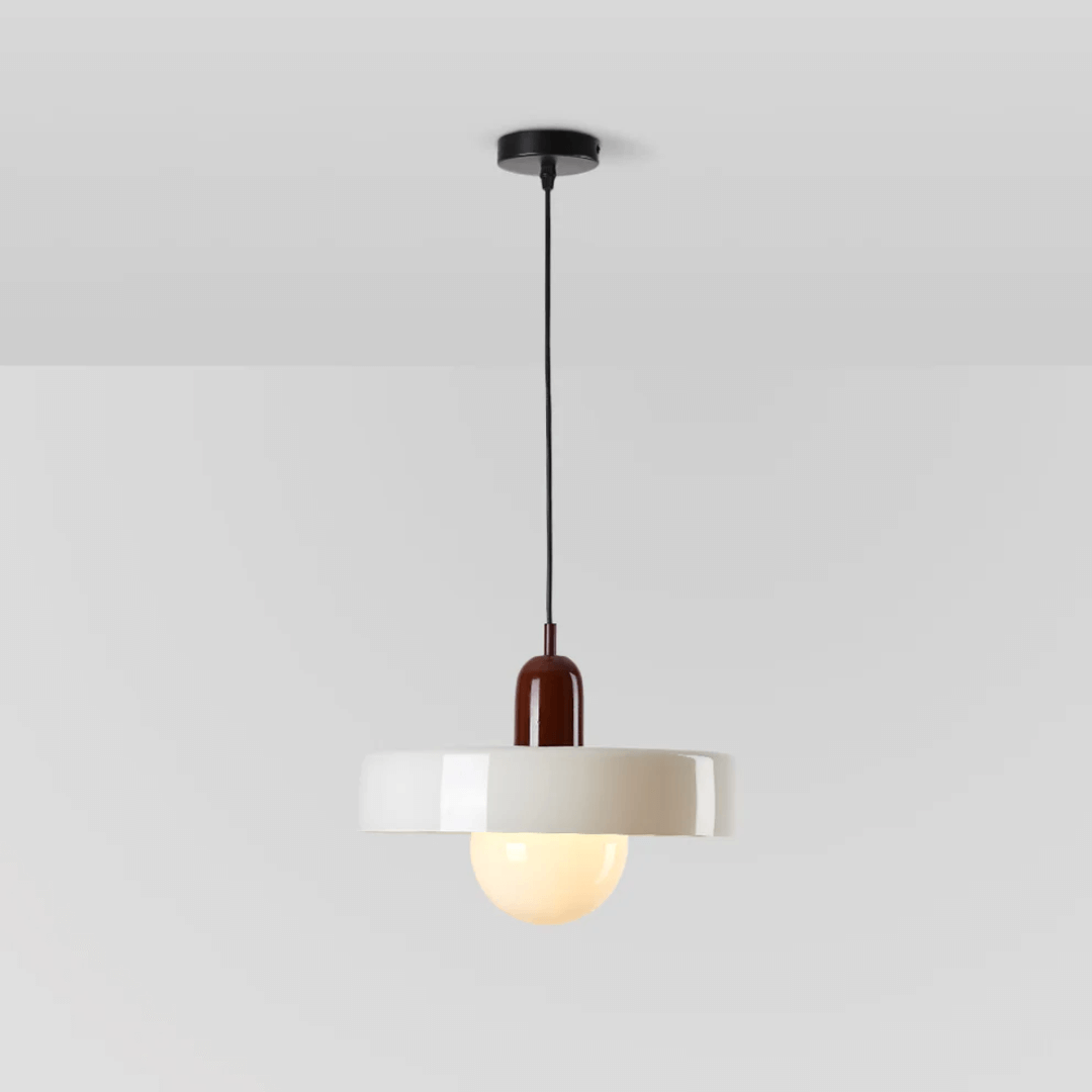 Moderne LED Glas Pendellampe med Justerbare Farver