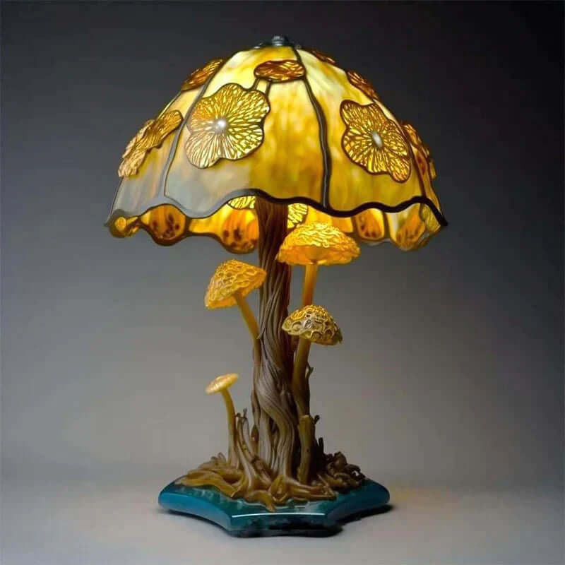 Blyglass Bordlampe - Stemningslys