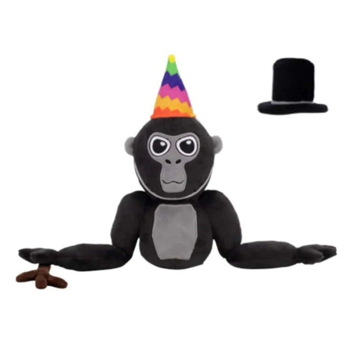 Bunt og blødt gorilla-plysdyr