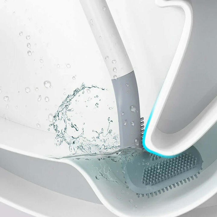 Hygiejnisk toiletbørste med innovativt design