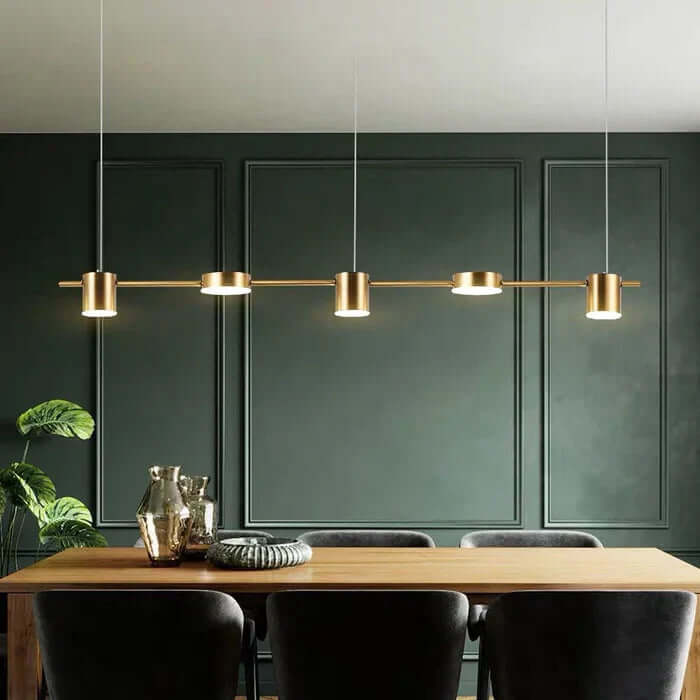 Moderne LED Pendellampe i Trommedesign