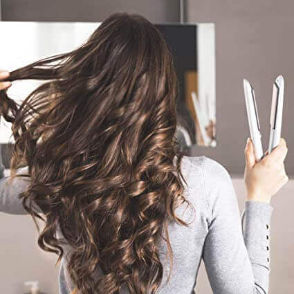 2-i-1 Krølle- & Glattejern til alsidig hårstyling