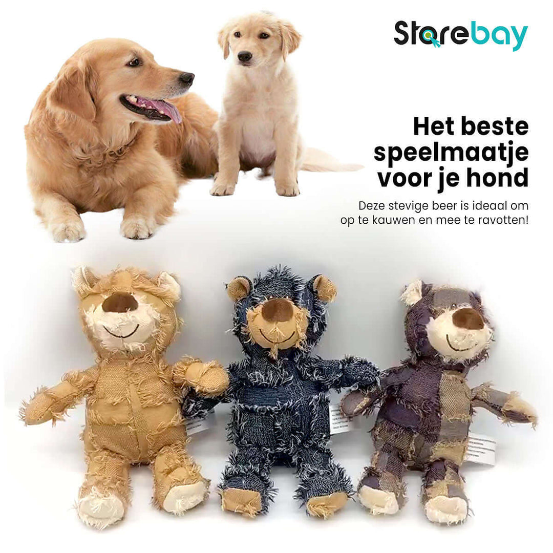 Robustt tyggelegetøj til hunde