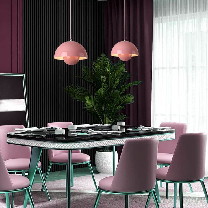 LED Pendelarmatur i urtepotte design til soveværelset