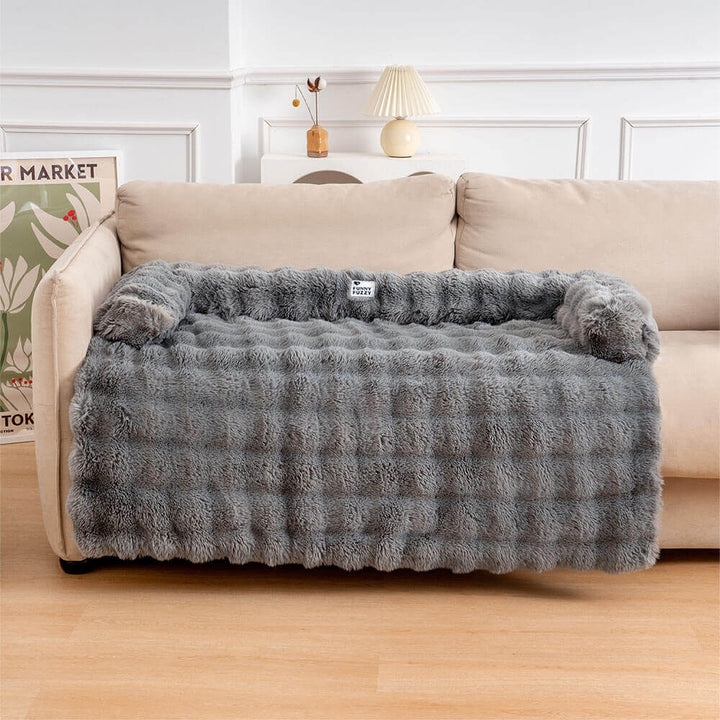 Hundesofa Beskyttelsestæppe – Deluxe Plys Seng