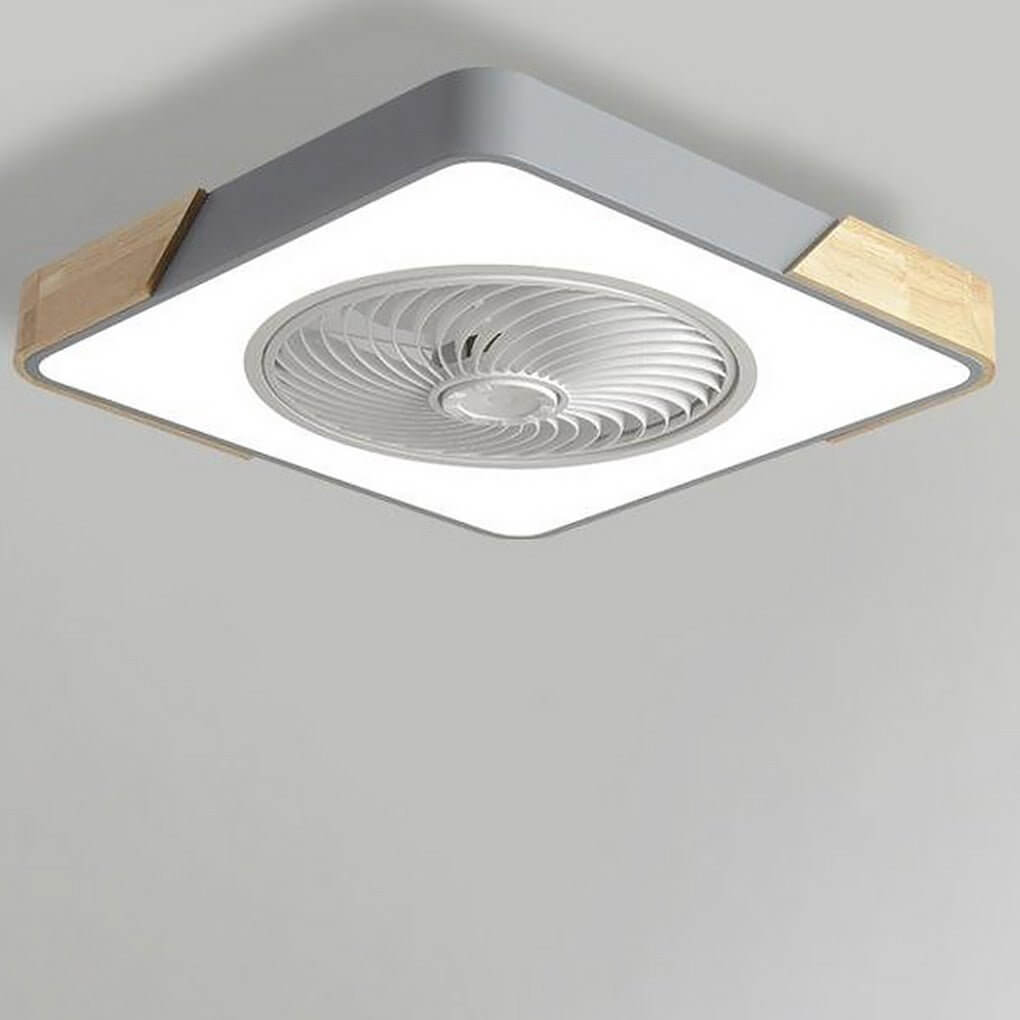 LED Loft Ventilator med Lys og Fjernbetjening