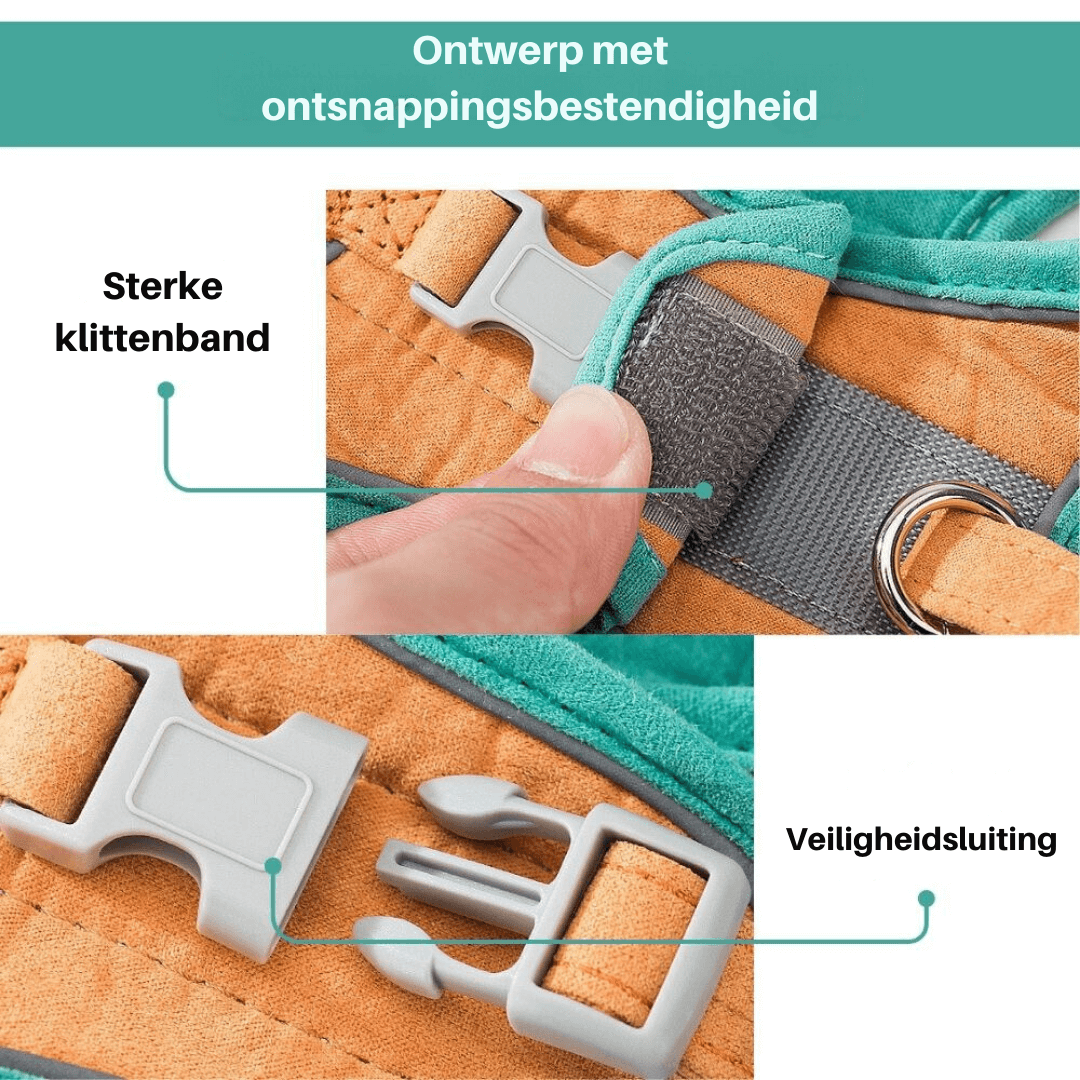 Katsele udslipssikker sele til katte
