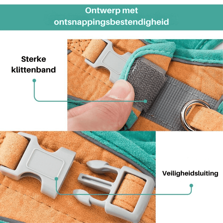 Katsele udslipssikker sele til katte