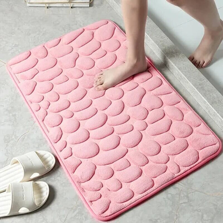 Skridsikker Memory Foam Bademåtte & Stuemåtte