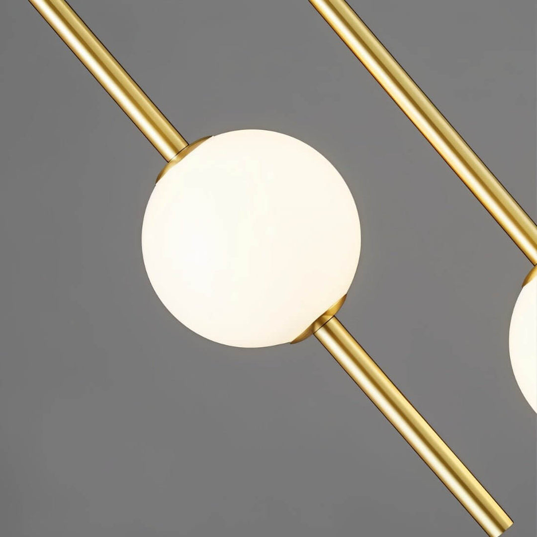 Moderne Glaskugle Pendellampe
