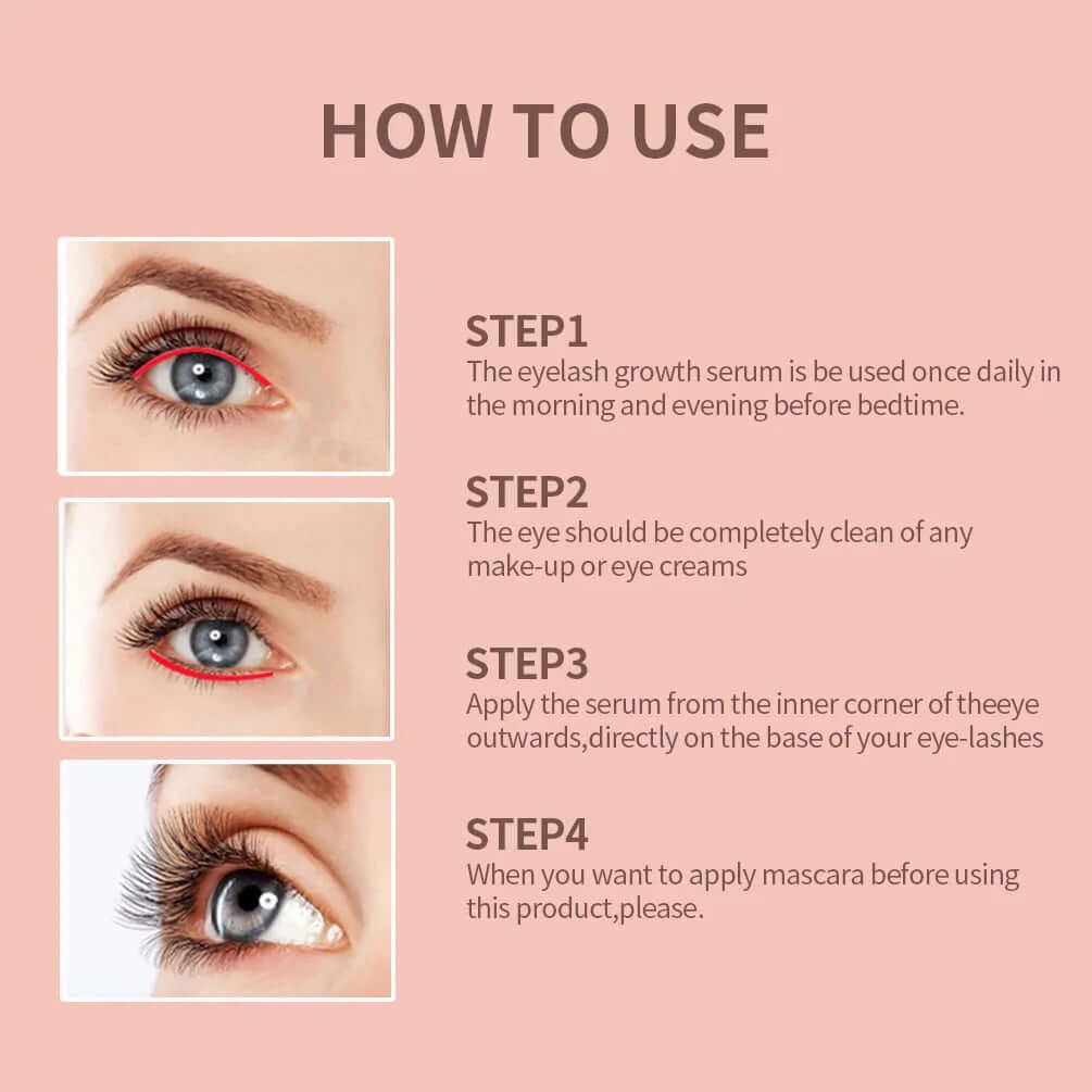 Wimpernserum for denser Wimpernwachstum