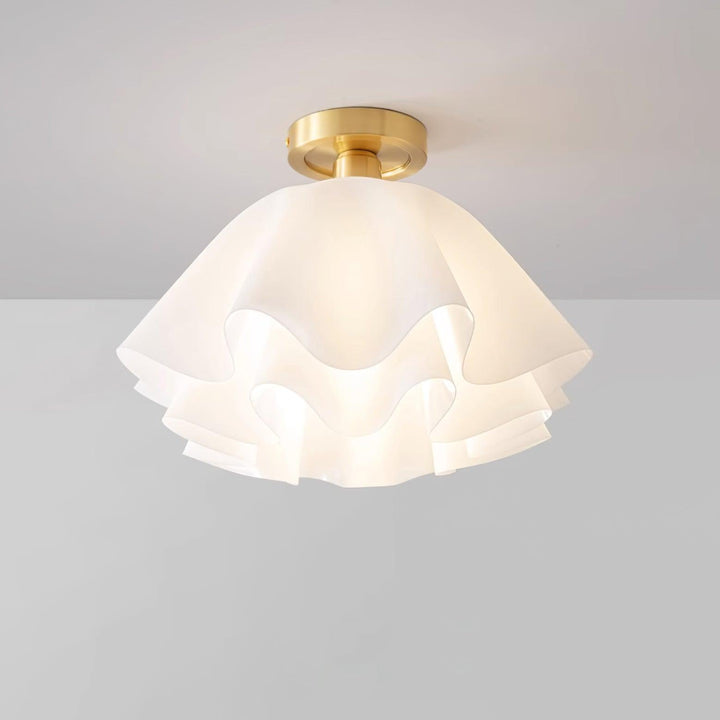 Moderne loft kobberloftslampe