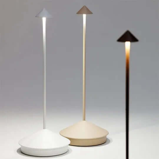 Dæmpbar LED bordlampe, vandtæt