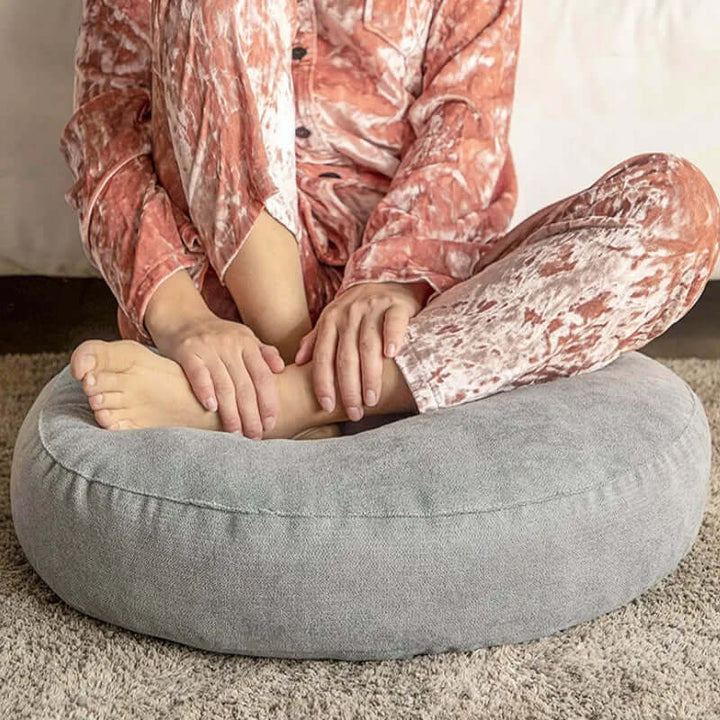 Rund Meditationspude - Komfort & Afslapning