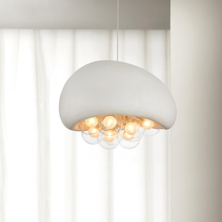 Moderne pendellampe med boble-design