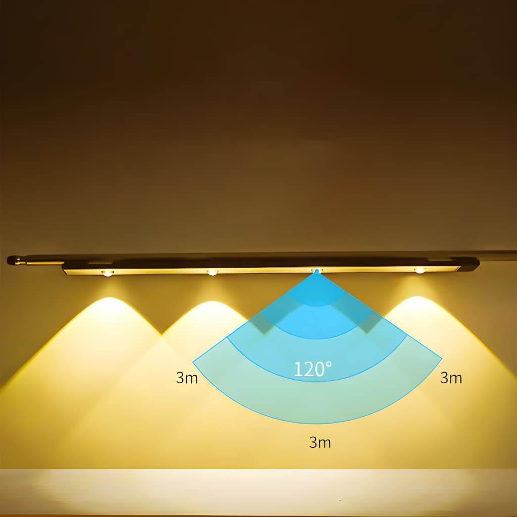 Trådløs LED-Lampe med Bevægelsessensor