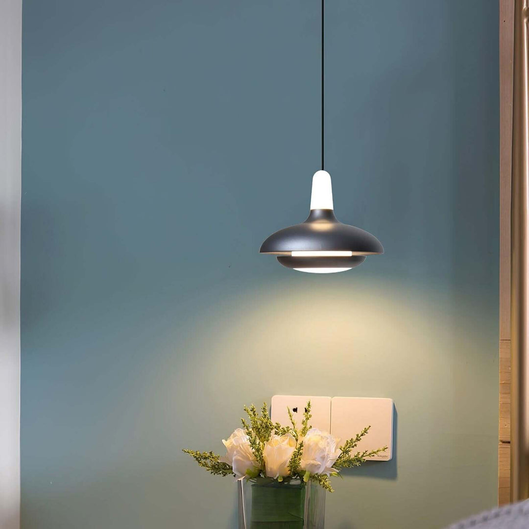 Moderne LED Pendel Lampe, Aluminium, 18cm