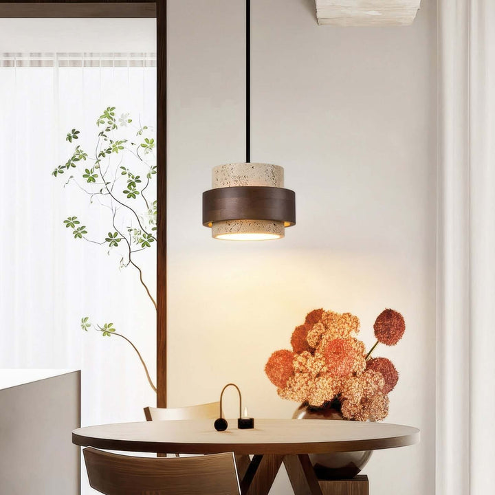 Wabi-Sabi Pendelvæglampe Retro Design