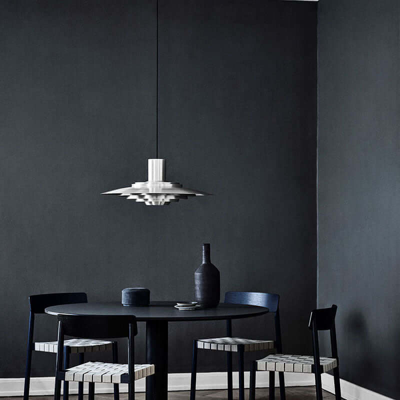 Moderne LED-pendellampe i aluminium