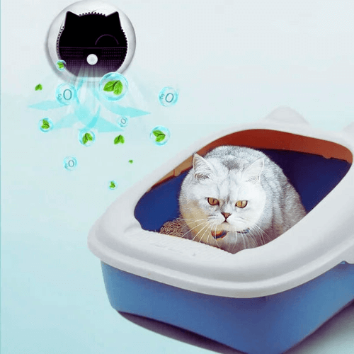 Kattegrusluftfrisker for et frisk kattetoilet