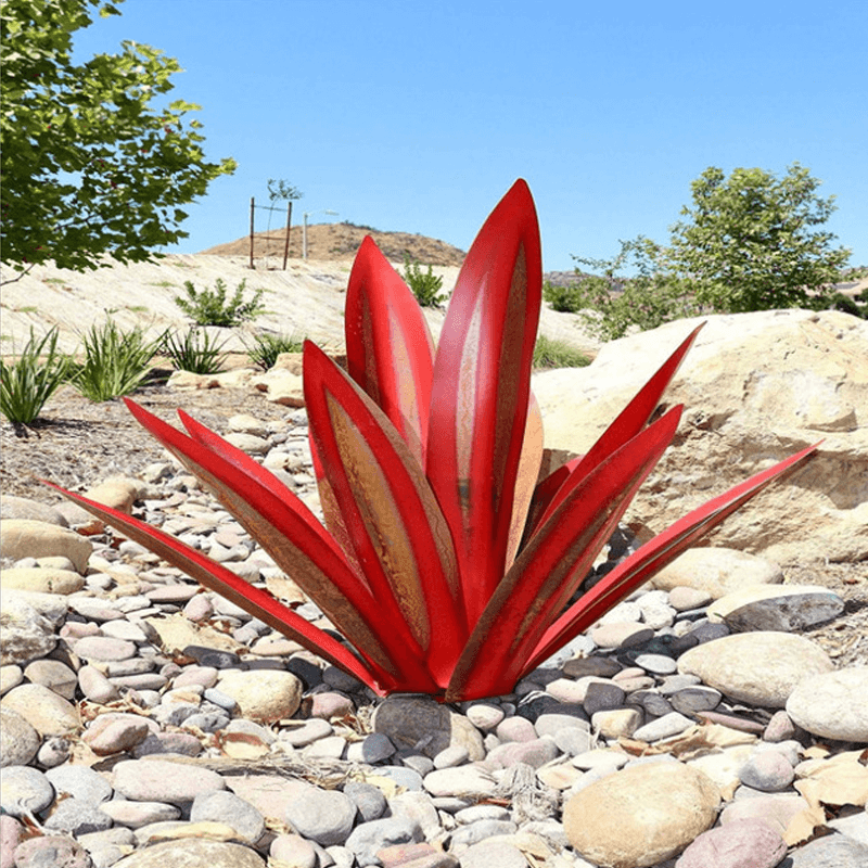 Unisex Solar Agave Lampe til Haveindretning