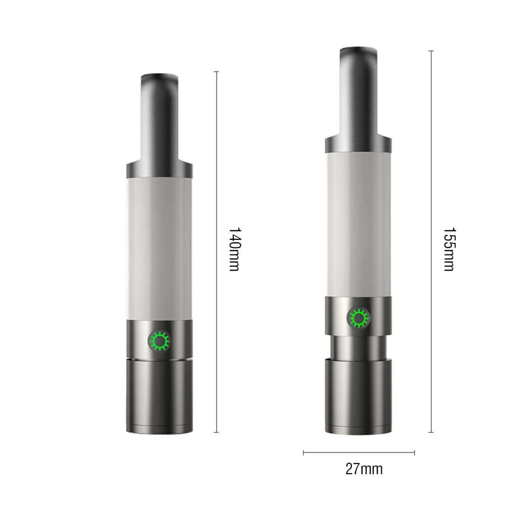 LED-lommelygte, 1000 lumen, 4 tilstande, USB-C