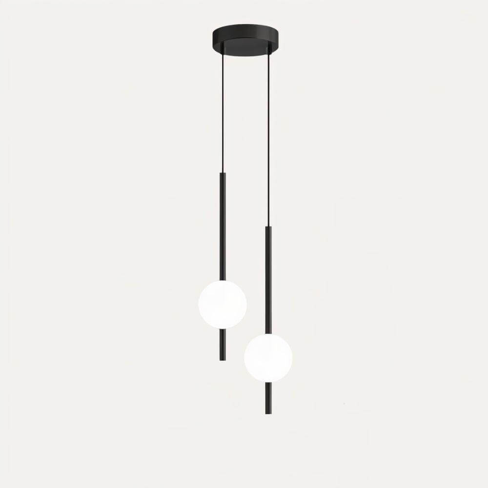 Moderne Glaskugle Pendellampe