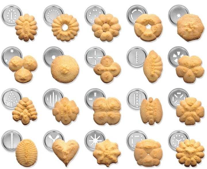 Kekspresse med 10/20 forme - CookieCrafter