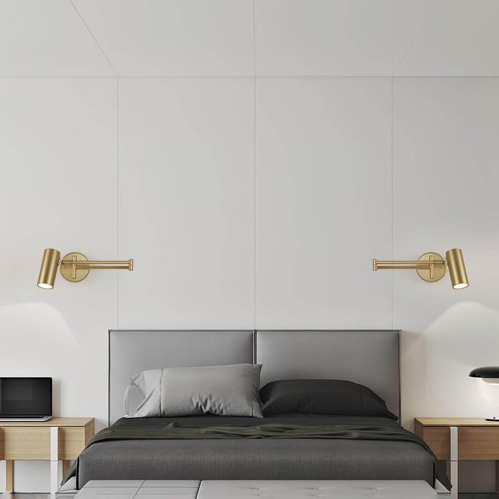 Drejelig LED-væglampe i moderne design