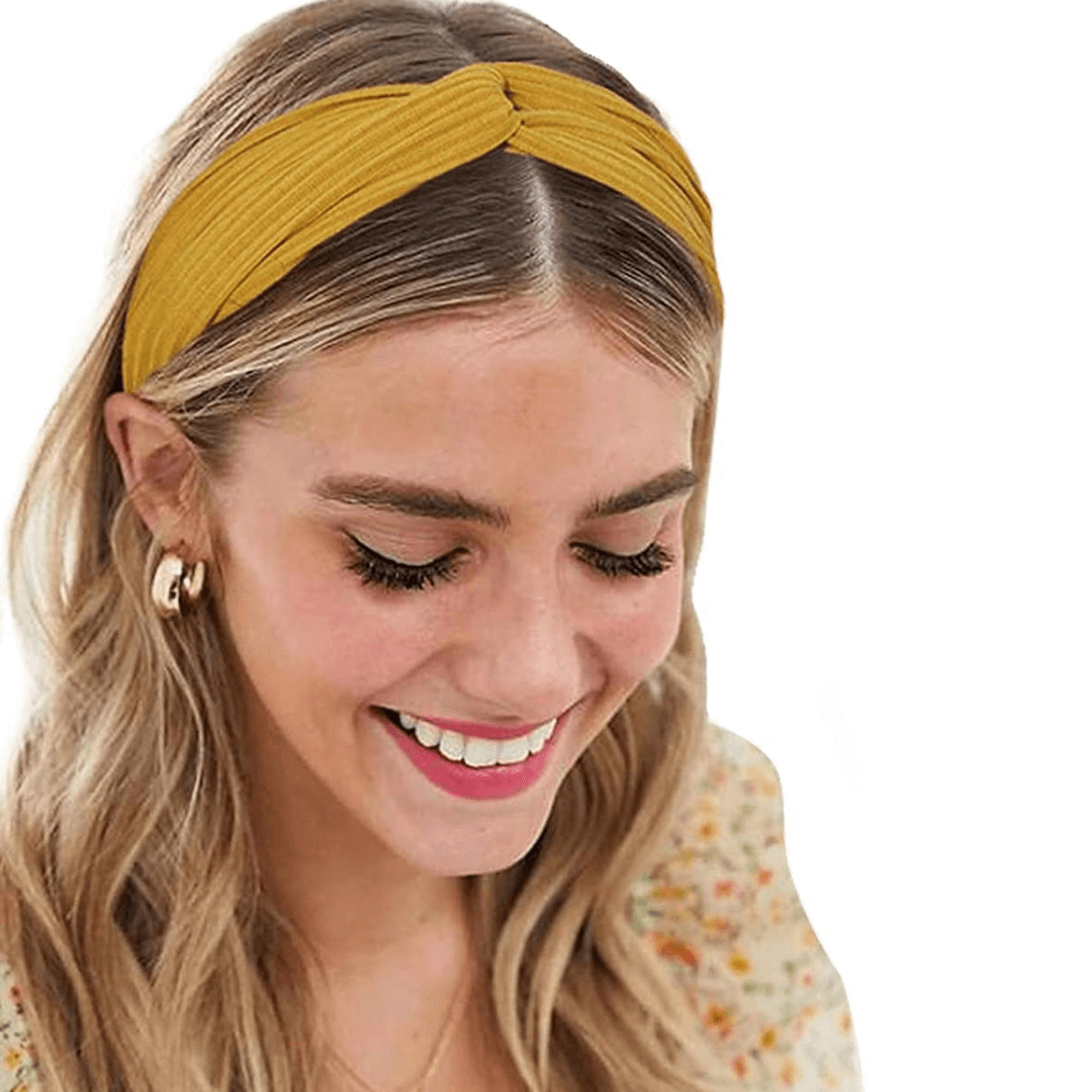 Boho Twist Hårbånd til kvinder: Elastisk og Trendy