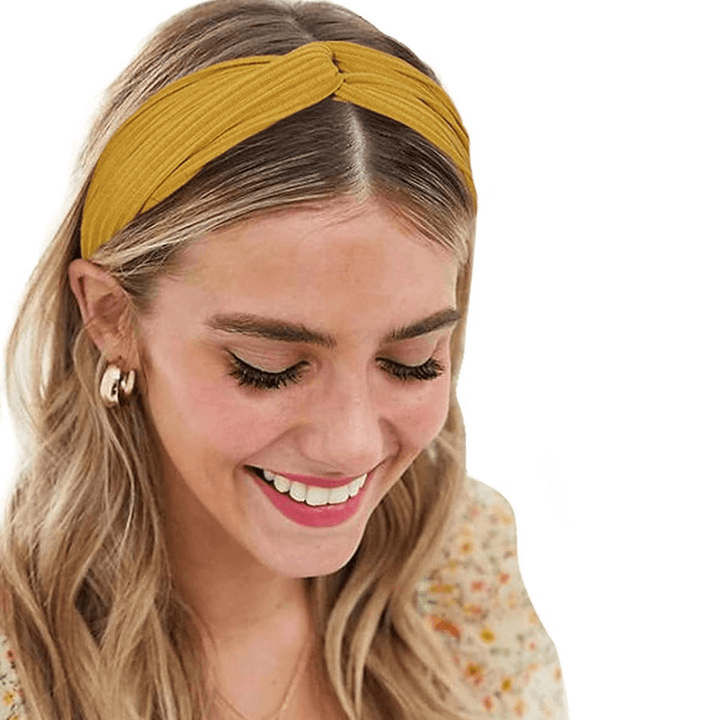 Boho Twist Hårbånd til kvinder: Elastisk og Trendy