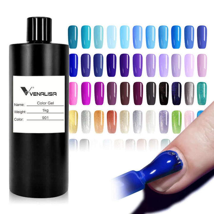 Luksuriøs UV LED Gel Neglelak 12ml - Langvarig