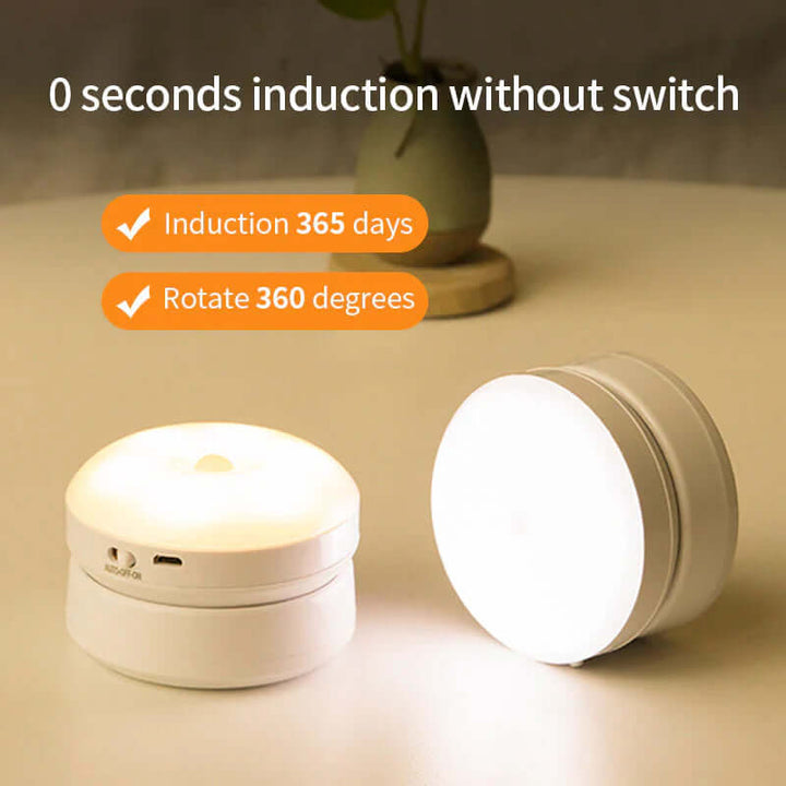 Bevægelsesaktiveret LED Natlys med Sensor