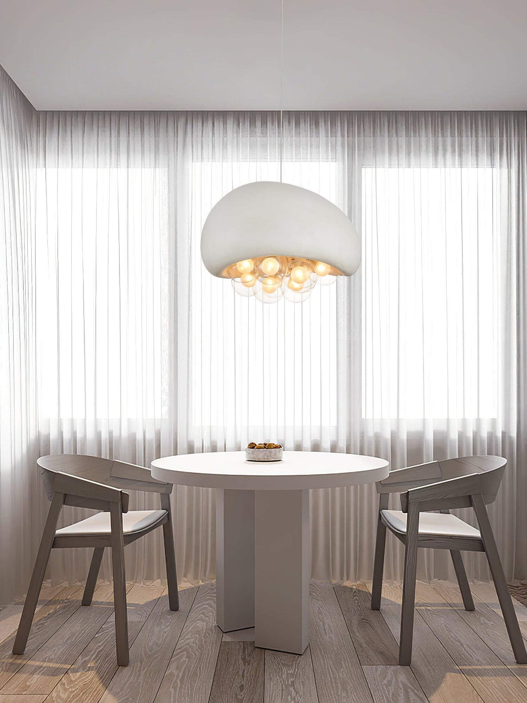 Moderne pendellampe med boble-design