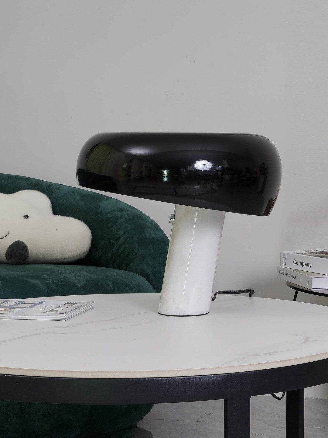 Designer Bordlampe i Marmor