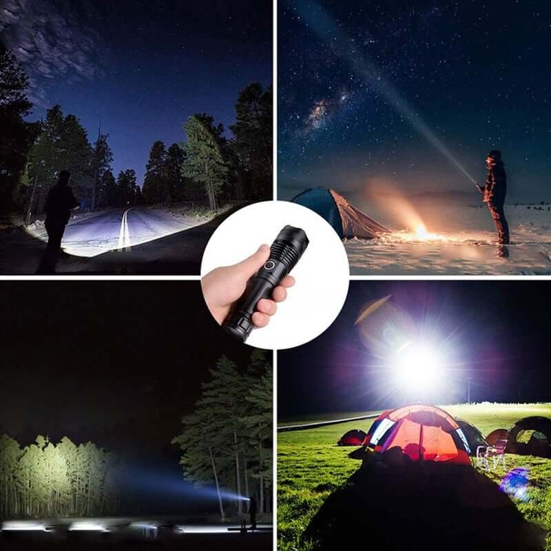 Taktisk LED-lommelygte