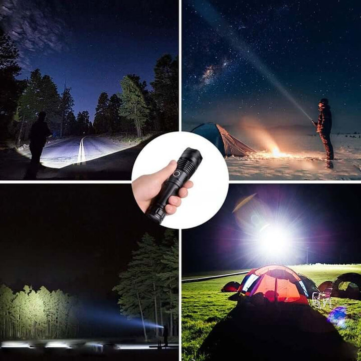Taktisk LED-lommelygte
