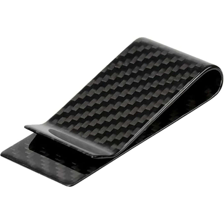 Elegant kortholder og pengeclips i rustfrit stål - 2 stk.