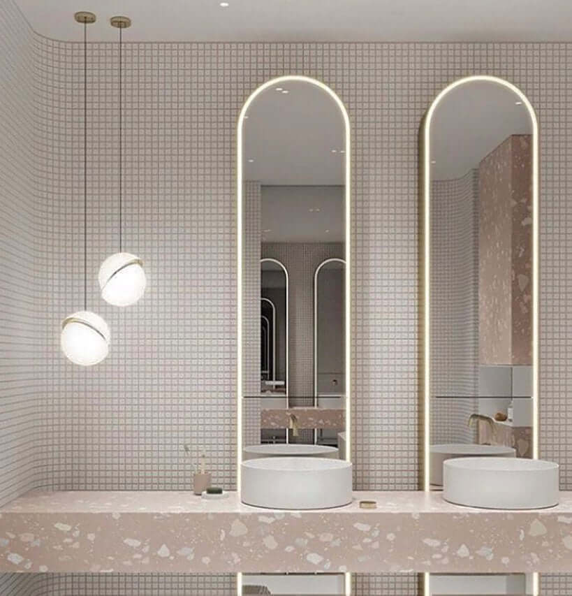 Måneformet Pendellampe i Moderne Design
