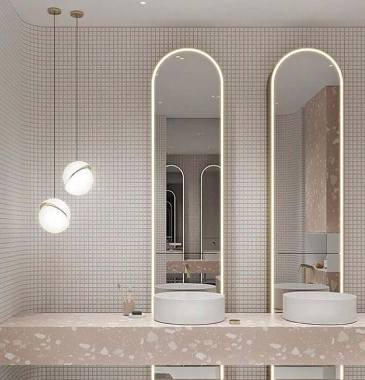 Måneformet Pendellampe i Moderne Design