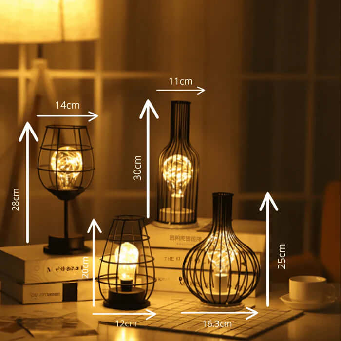 LumiGris Luksus Bordlampe - Moderne Design