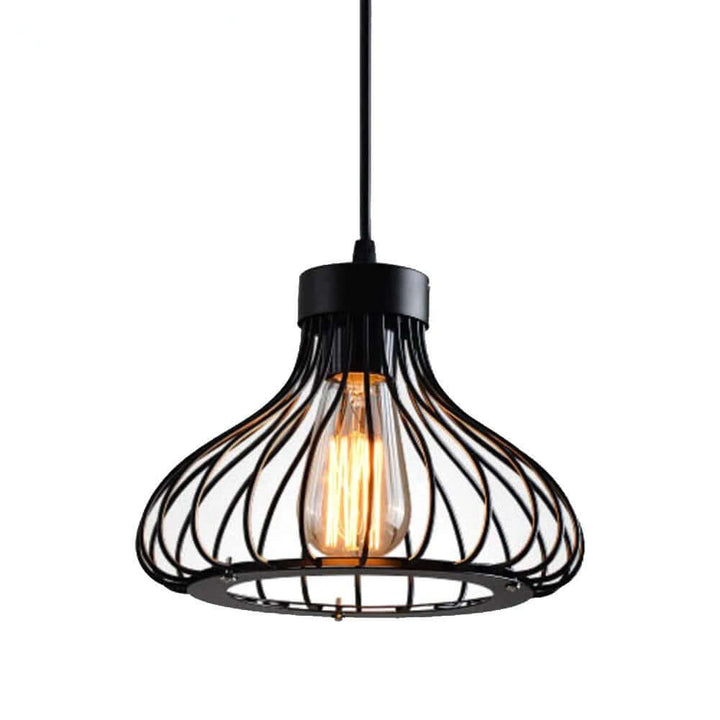 Moderne loft stil metal pendellampe