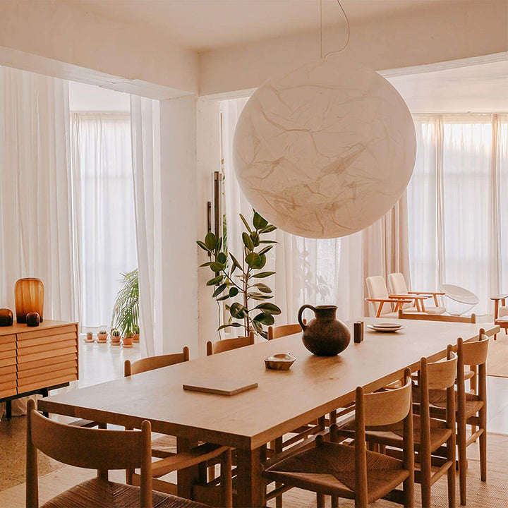Månesilk Pendellampe - Dansk Moderne Design