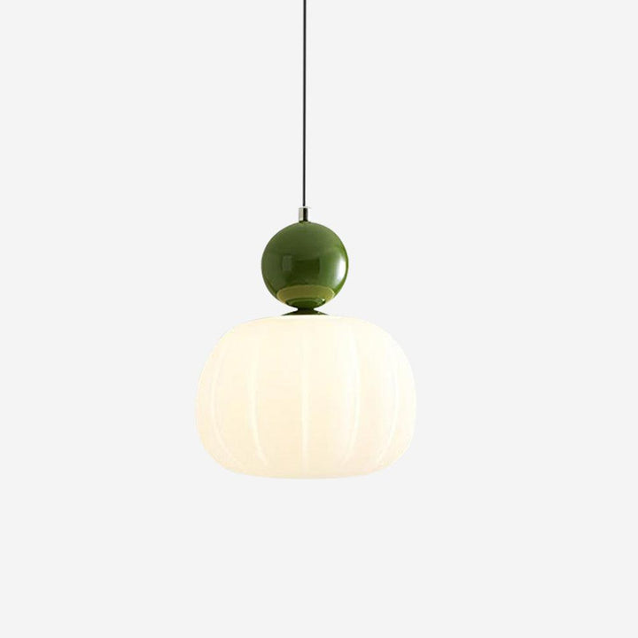 Elegant Græskar Pendellampe, 14 cm
