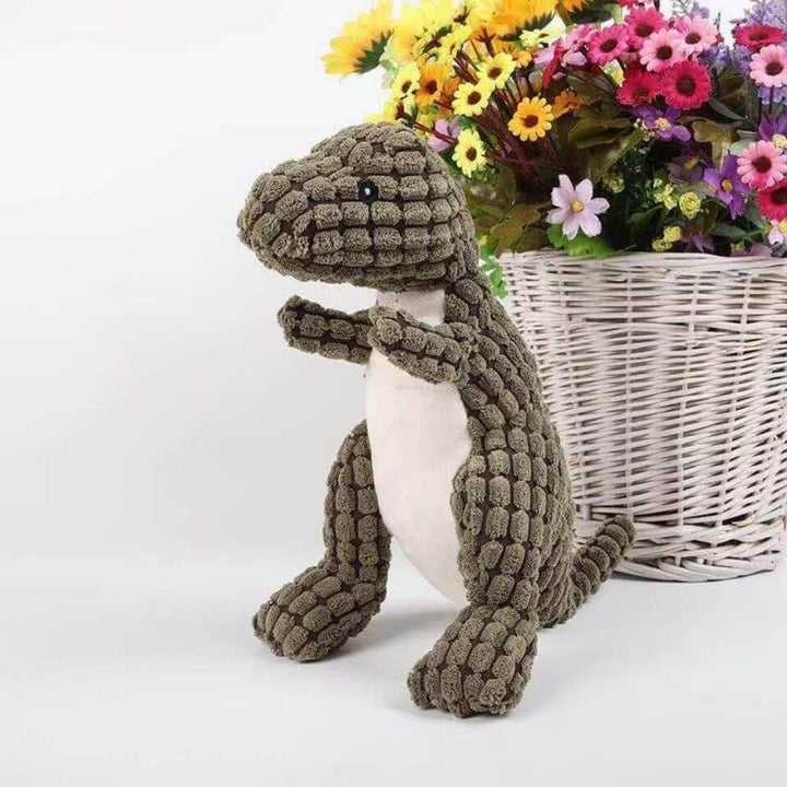 Blødt dinosaurlegetøj til hunde og katte