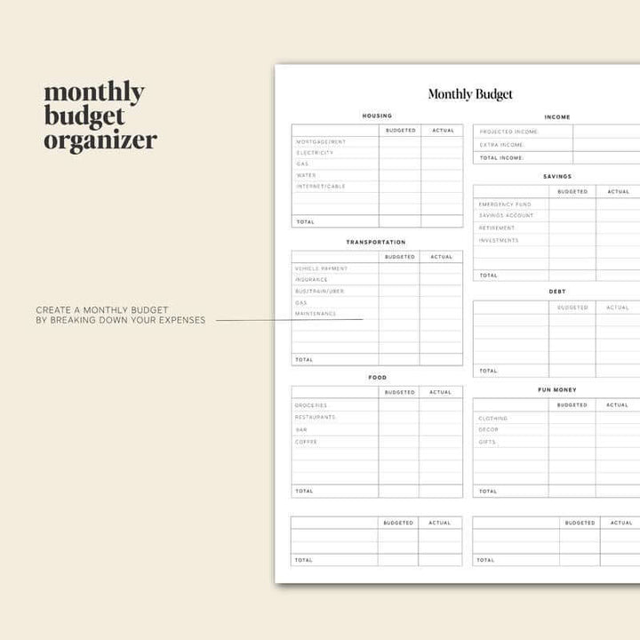 Daglig Planner 2024-25 med Tracker - Organizer