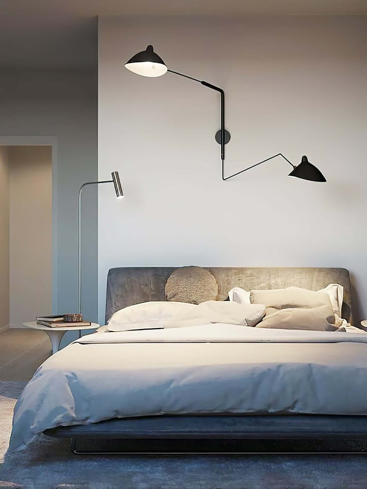 Designer væglampe - Moderne metalbelysning