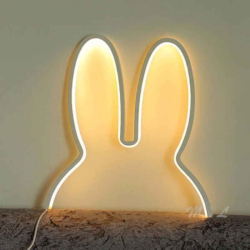 Kanin LED Natlampe, USB Genopladelig